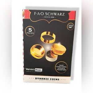 FAO Schwarz Dynamic Coins Magic Trick Set